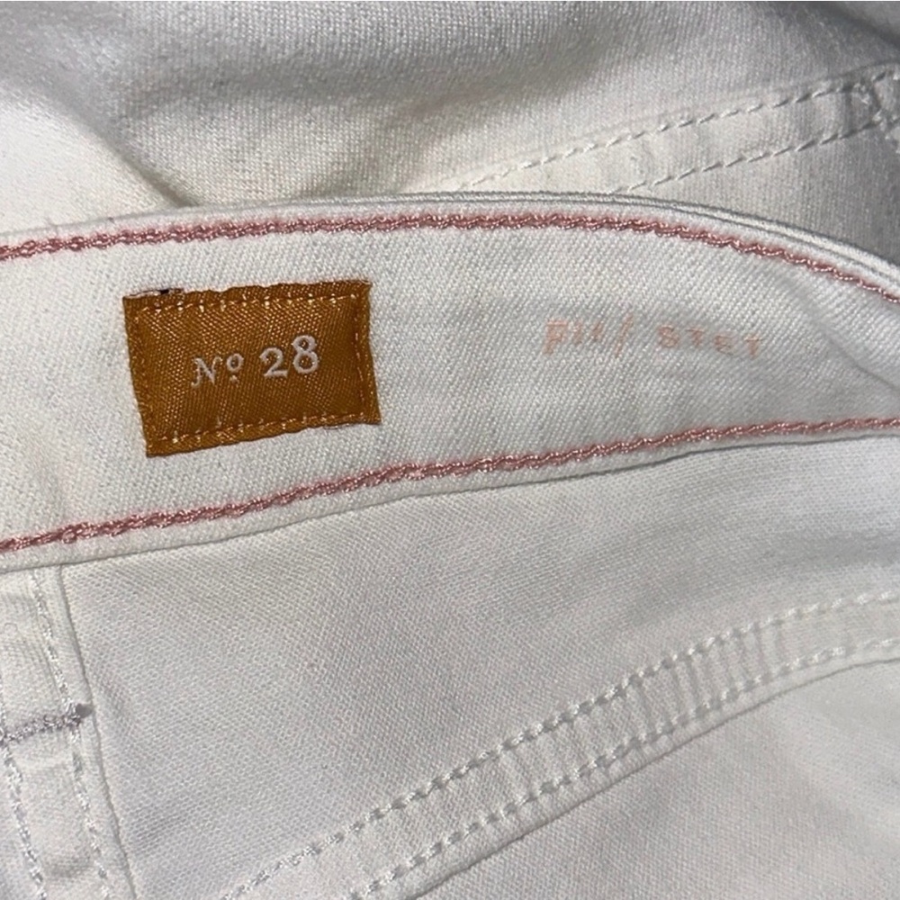 Anthropologie Pilcro & The Letterpress Winter-White The STET Crop Casual Pants - Picture 9 of 10